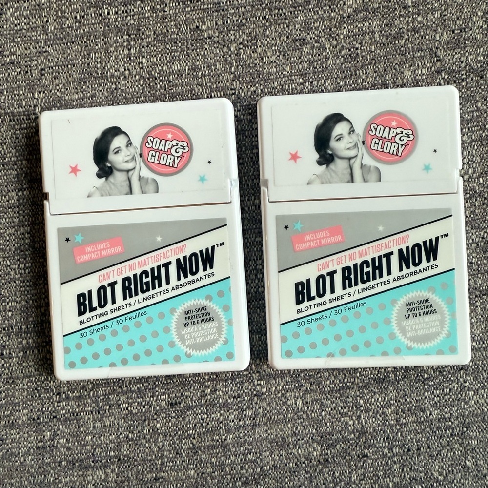 SOAP & GLORY Blot Right Now Matte Finish Blotting Sheets x2